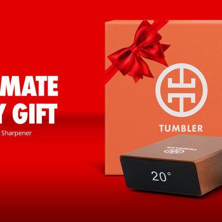 The Best Gift for Him This Holiday: The Tumbler Rolling Knife Sharpener