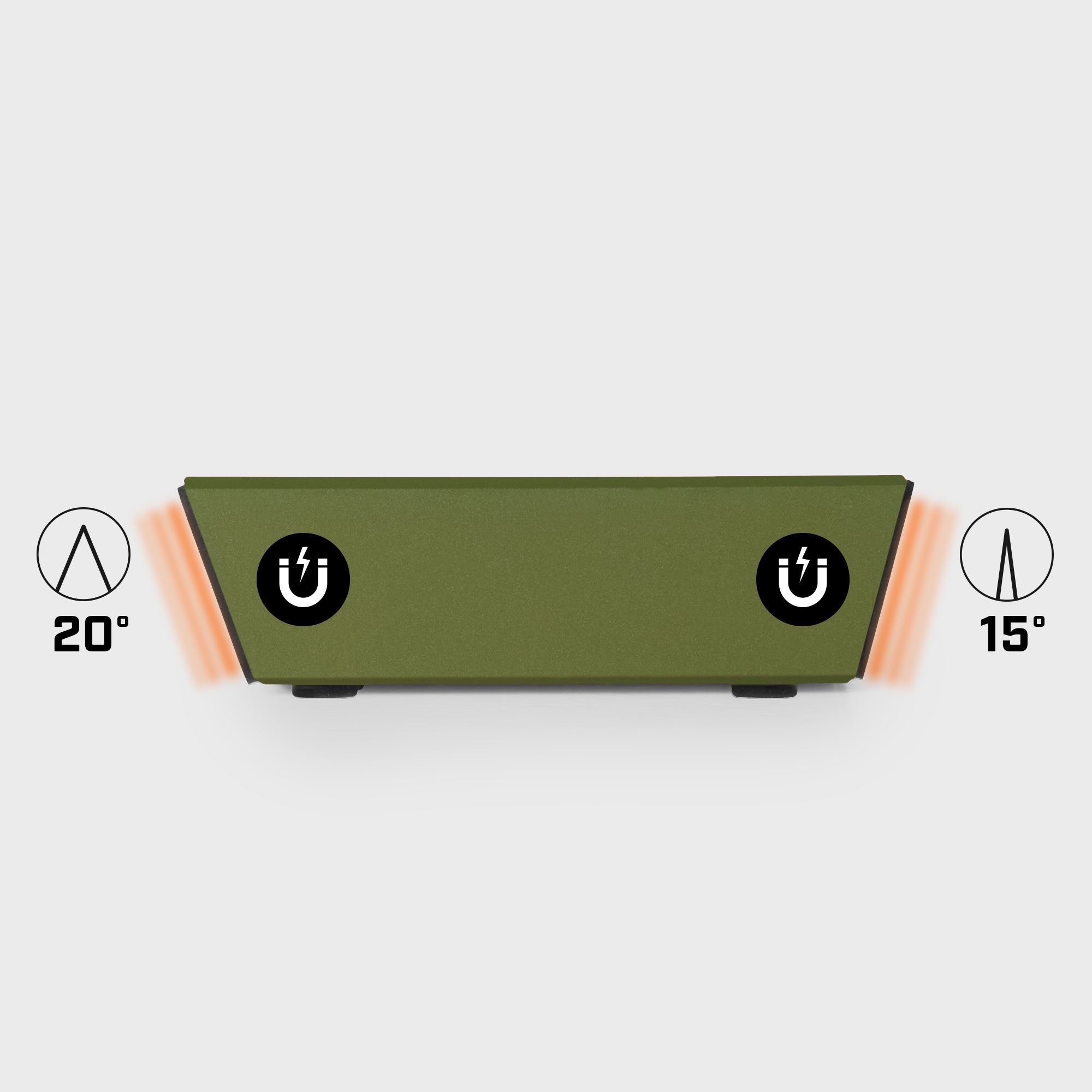 Tumbler Pro Diamond Rolling Knife Sharpener Set - Forest Green