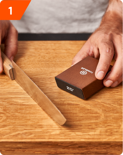 Attach Knife to magnetic holder