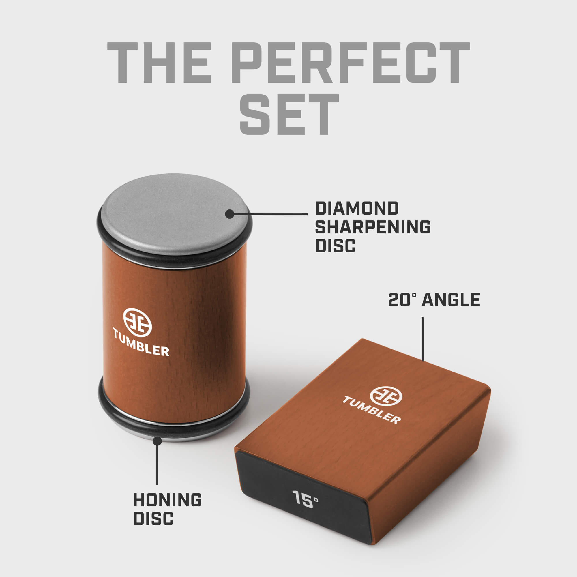 Tumbler Rolling Knife Sharpener Starter Set