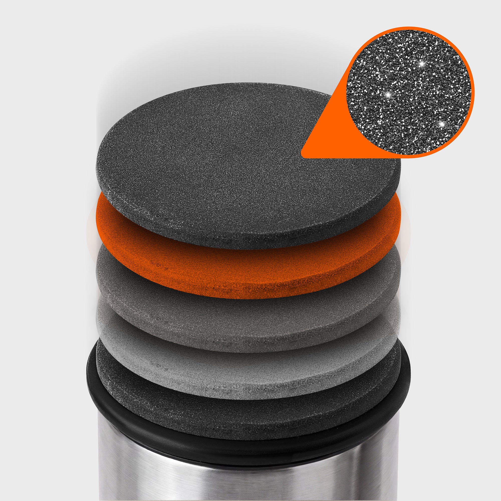 Four-Layer Diamond Disc